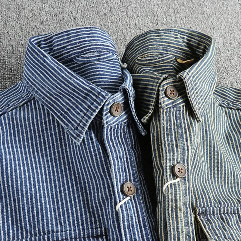 Theodore™ | Camisa Vaquera de Mezclilla