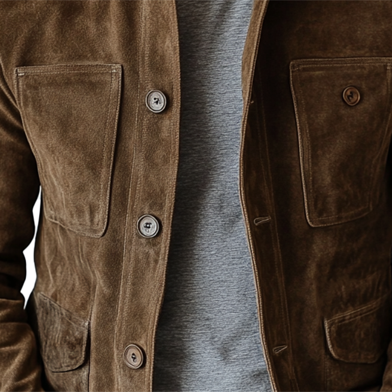Jacobo™ | Chaqueta de ante