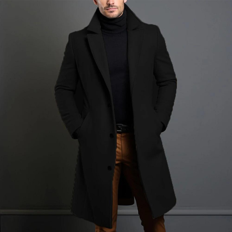 Genaro | Trench largo para hombre para la primavera