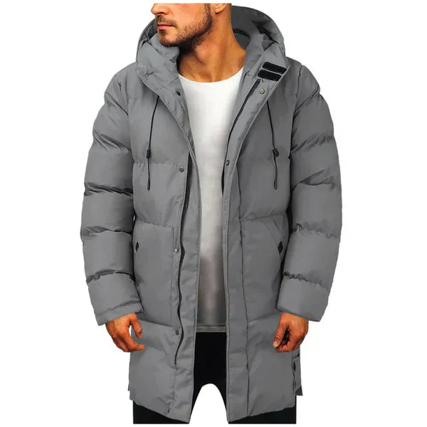 Abrahams | Parka larga para hombre