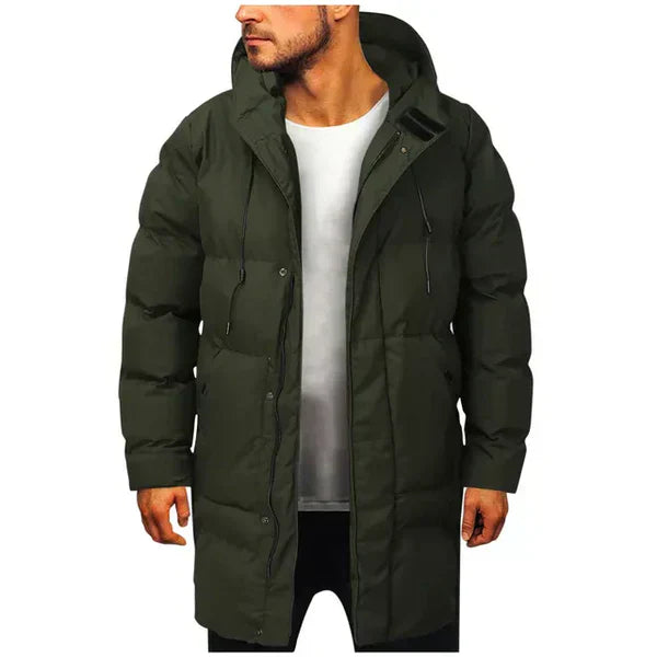 Abrahams | Parka larga para hombre