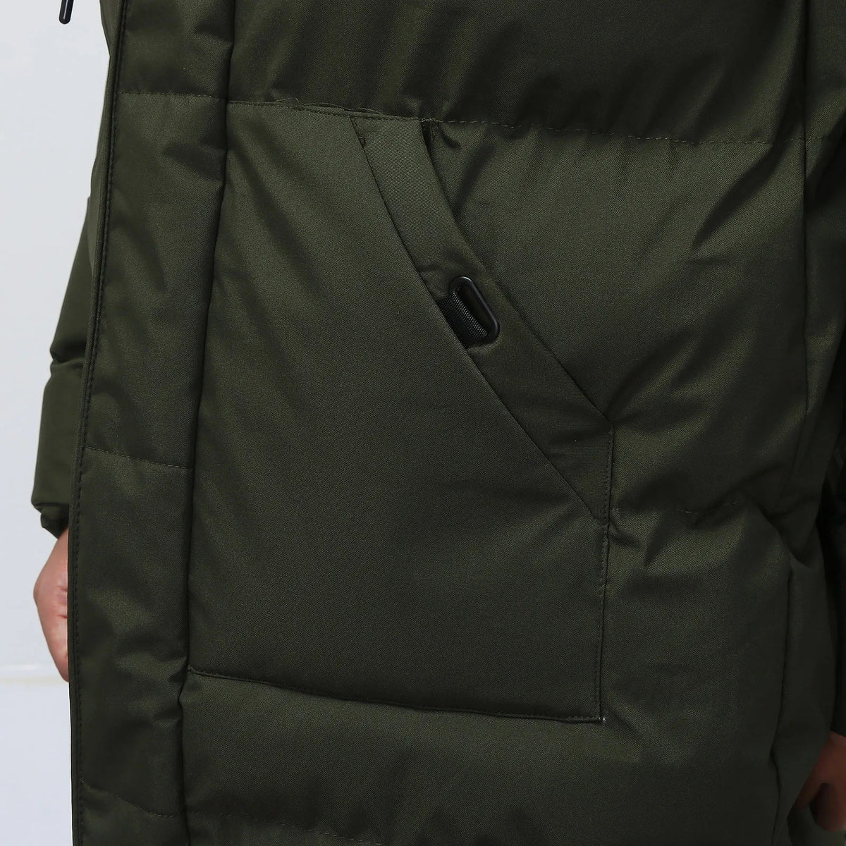 Abrahams | Parka larga para hombre