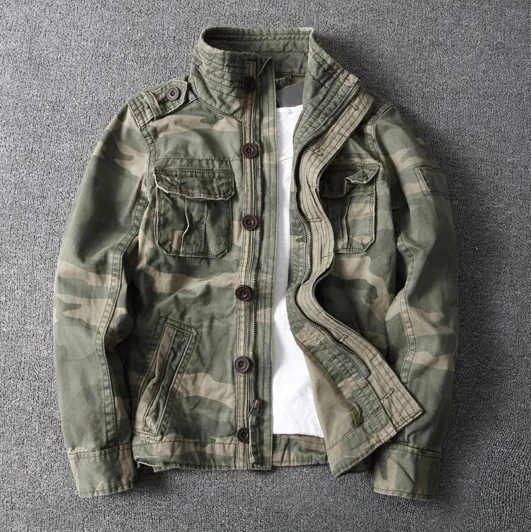 Chaqueta Deportiva de Camuflaje