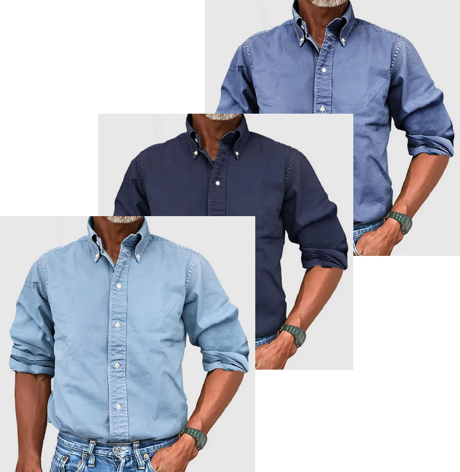 Enrique™ 3 Pack | Camisa casual de manga larga