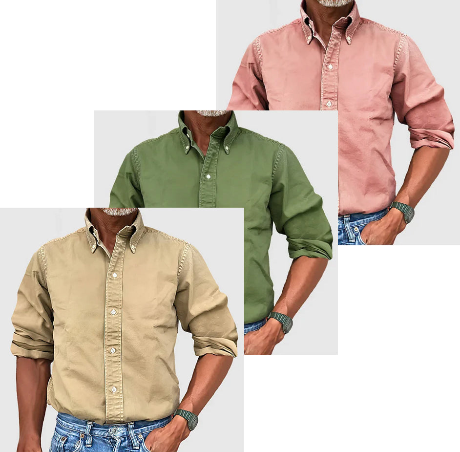 Enrique™ 3 Pack | Camisa casual de manga larga