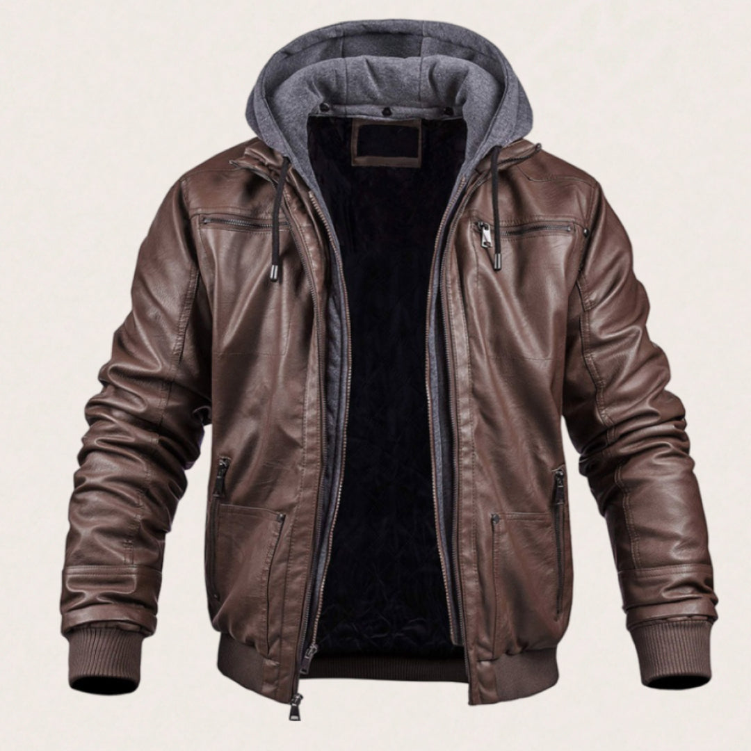 Benjamín | Chaqueta de Invierno de Cuero