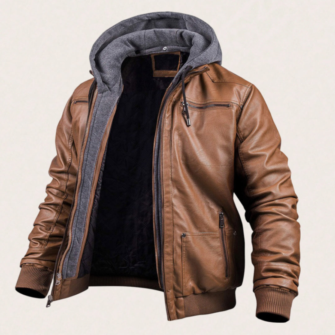 Benjamín | Chaqueta de Invierno de Cuero