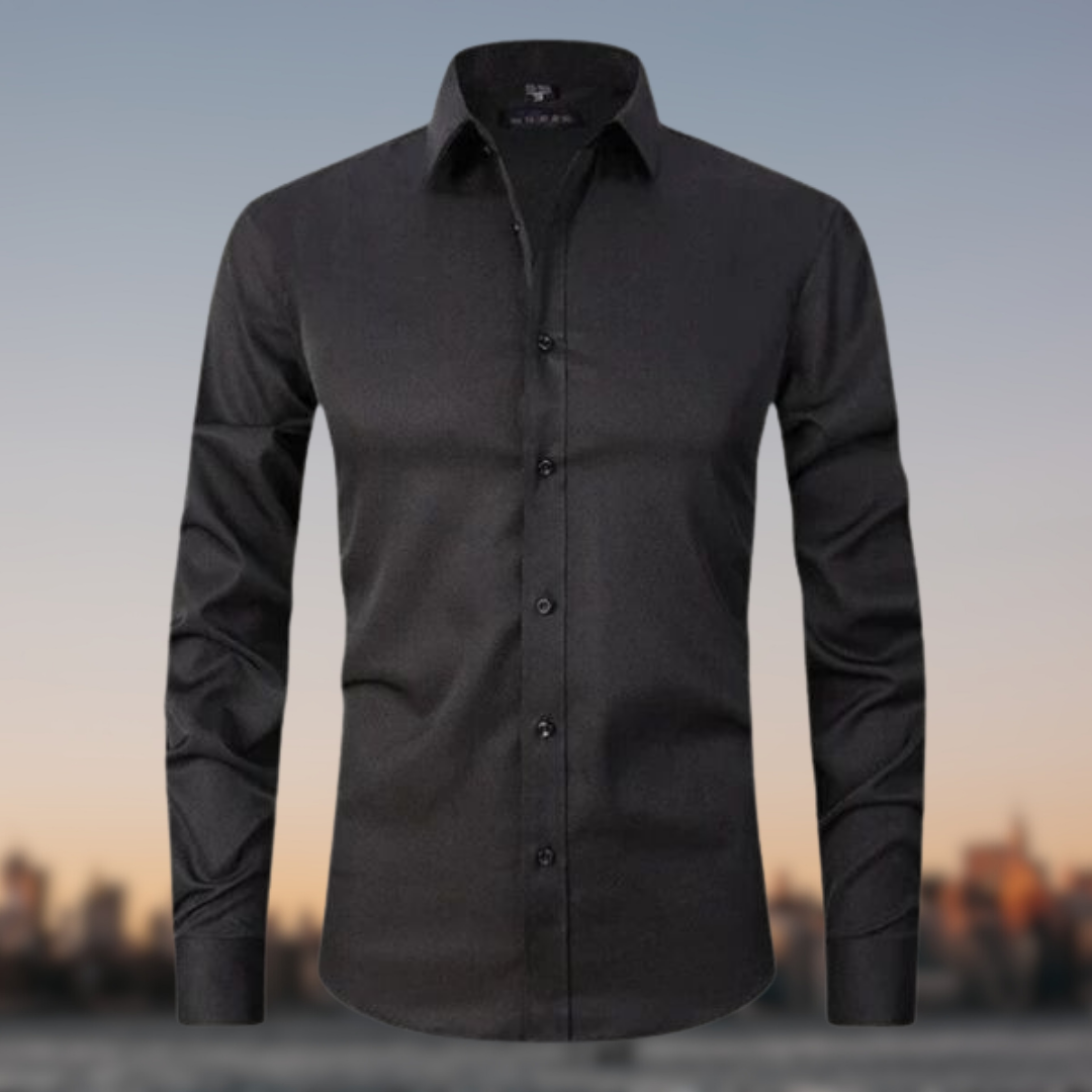 Nikolai™ | Camisa Stretch Antirugas