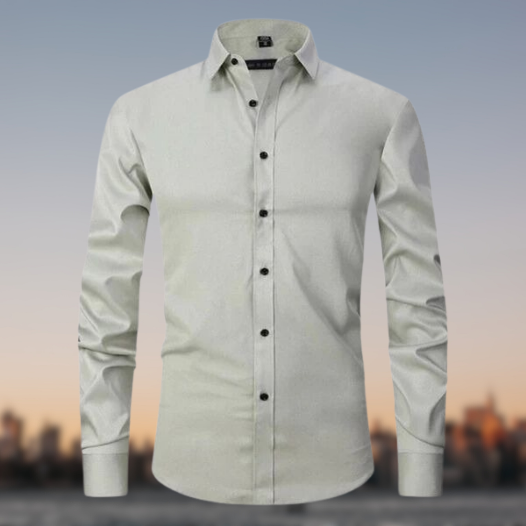 Nikolai™ | Camisa Stretch Antirugas