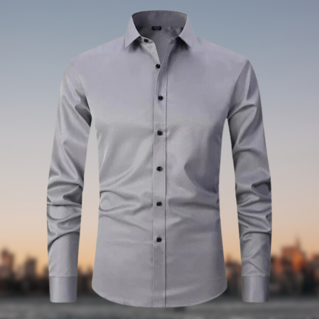 Nikolai™ | Camisa Stretch Antirugas