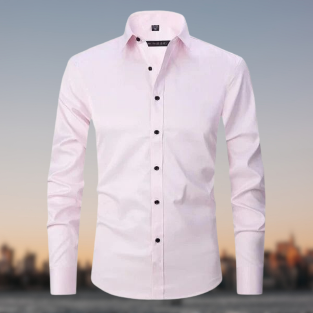 Nikolai™ | Camisa Stretch Antirugas