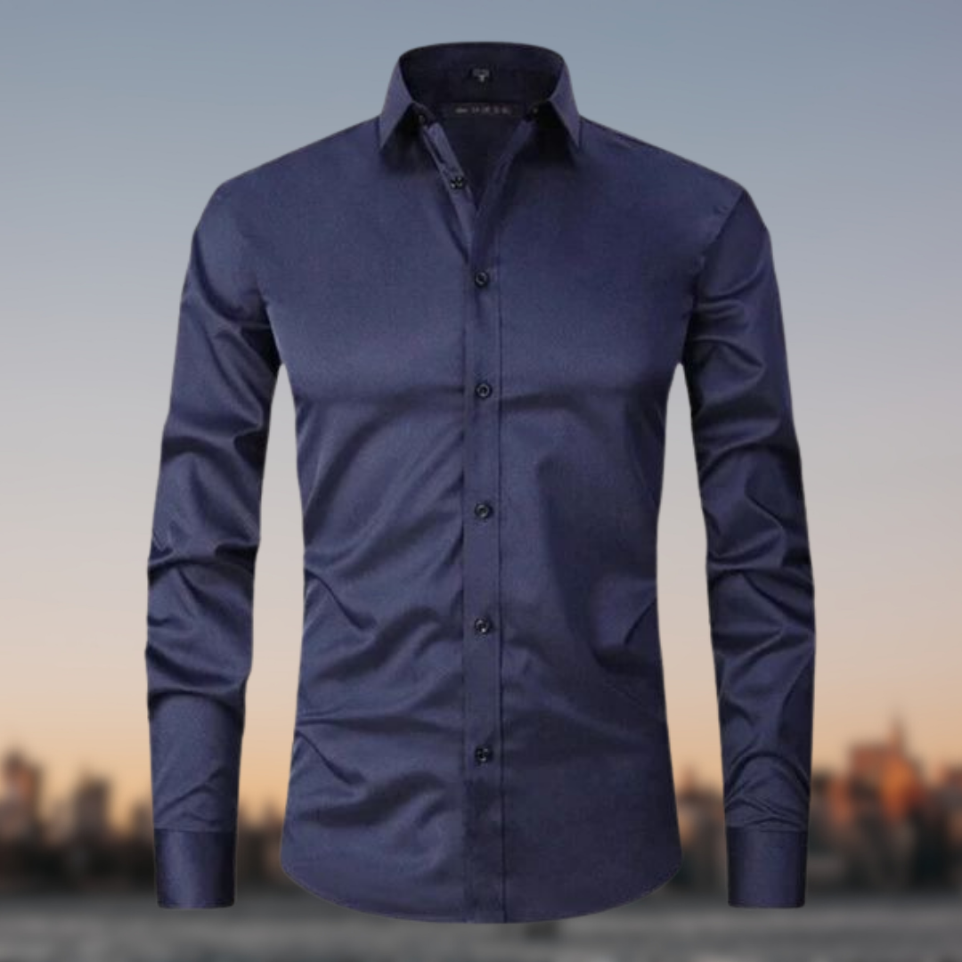 Nikolai™ | Camisa Stretch Antirugas