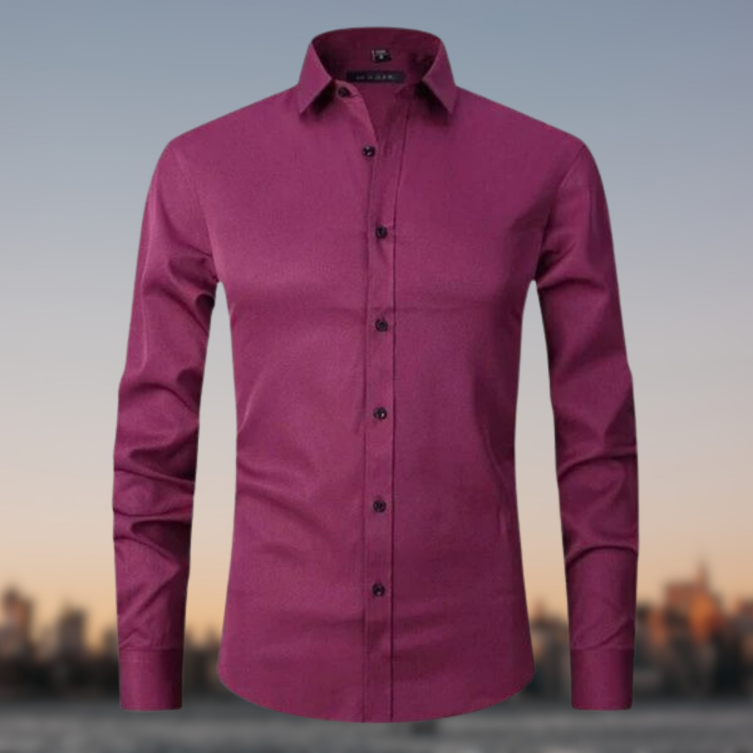 Nikolai™ | Camisa Stretch Antirugas