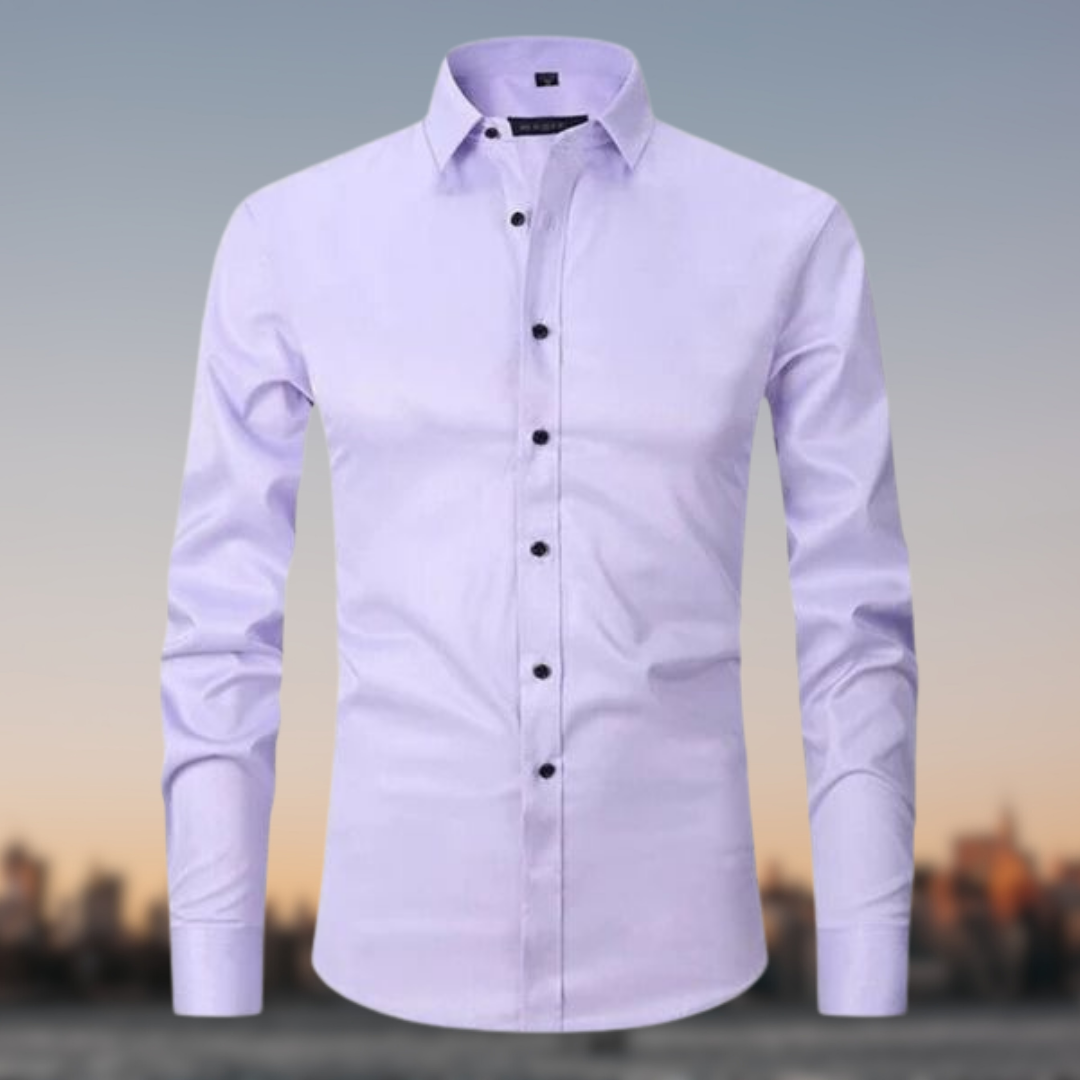 Nikolai™ | Camisa Stretch Antirugas