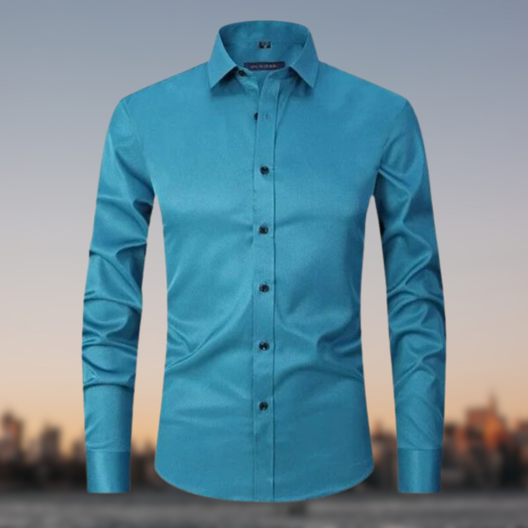 Nikolai™ | Camisa Stretch Antirugas