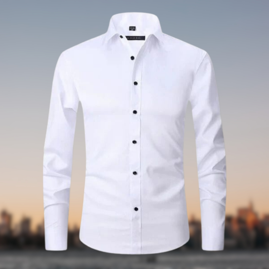 Nikolai™ | Camisa Stretch Antirugas