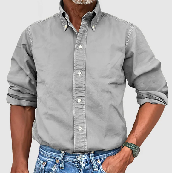 Enrique™ | Camisa casual de manga larga