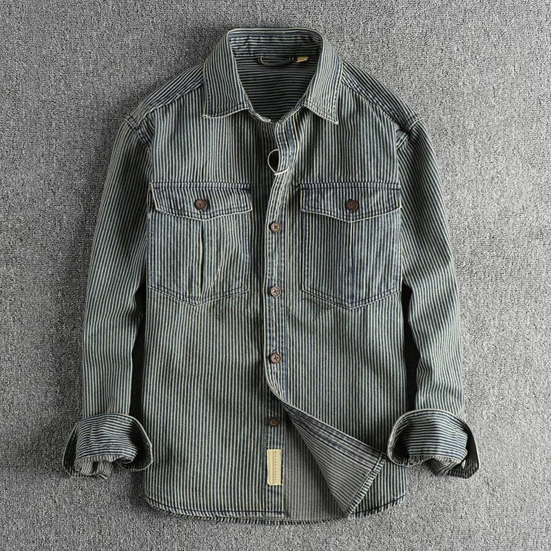 Theodore™ | Camisa Vaquera de Mezclilla