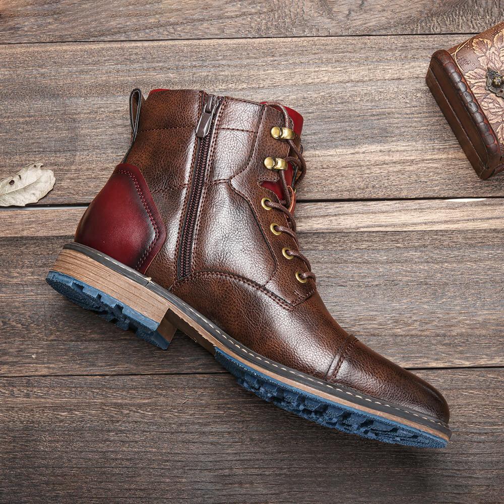 Leo™ - Botas Oxford premium de cuero hechas a mano