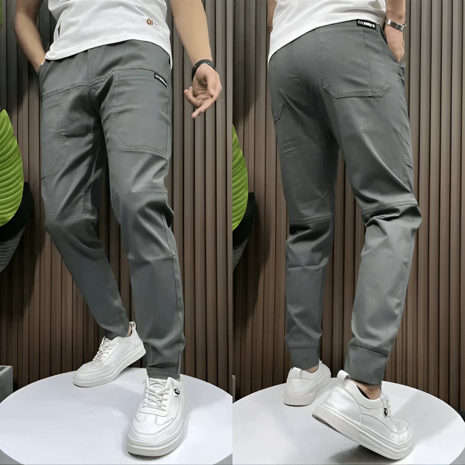 Celestino™ | Pantalones cargo elásticos